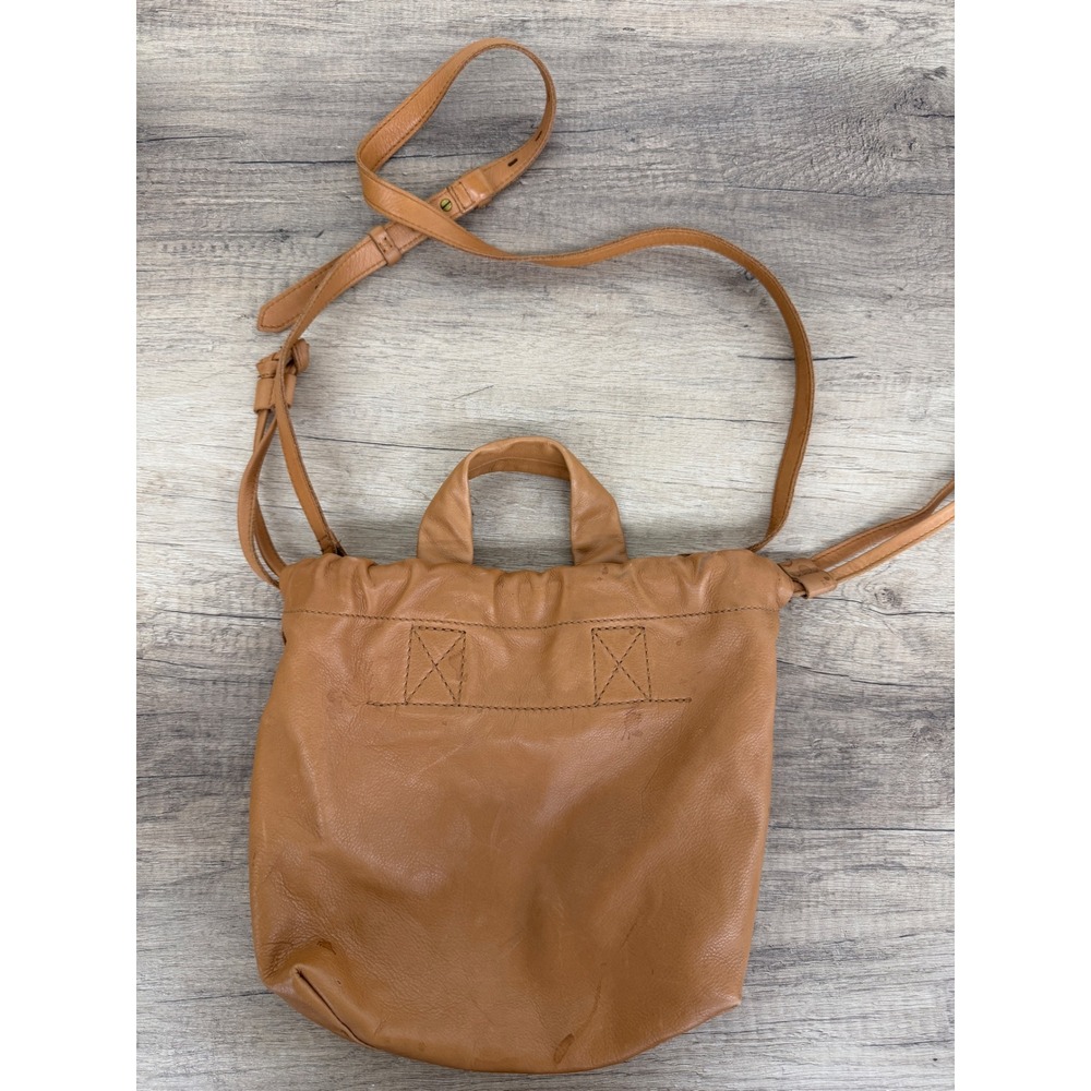 Madewell Sydney Hobo Bag English Saddle Leather Crossbody Brown NH025